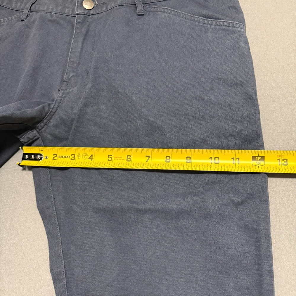 Arc'teryx Cropped Pants Women Size 10 Blue Gorpcore Outdoor Hiking Travel Cotton - Picture 5 of 14